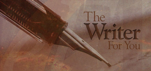 The writer for you