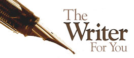 The Writer for You